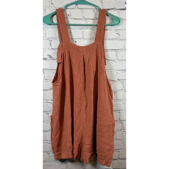 Anrabess Romper Jumpsuit Overalls Sleeveless Pockets Casual Cute Size XL - Picture 3 of 5